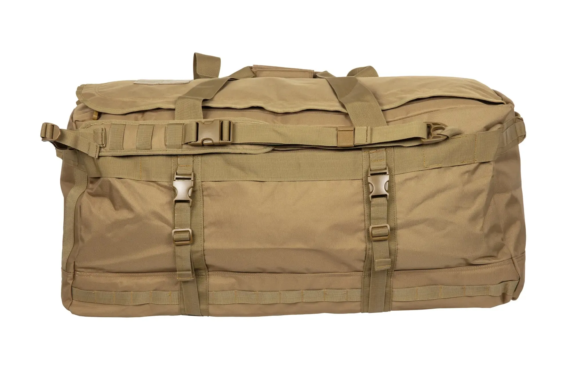 120 L tactical equipment bag. Tan