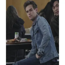 13 Reasons Why Zach Dempsey Denim Jacket