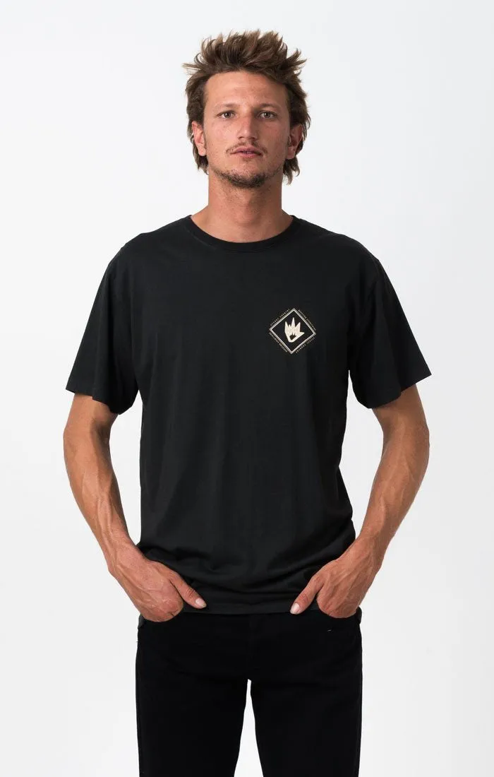 Afends Mens Salfield - Standard Fit Tee