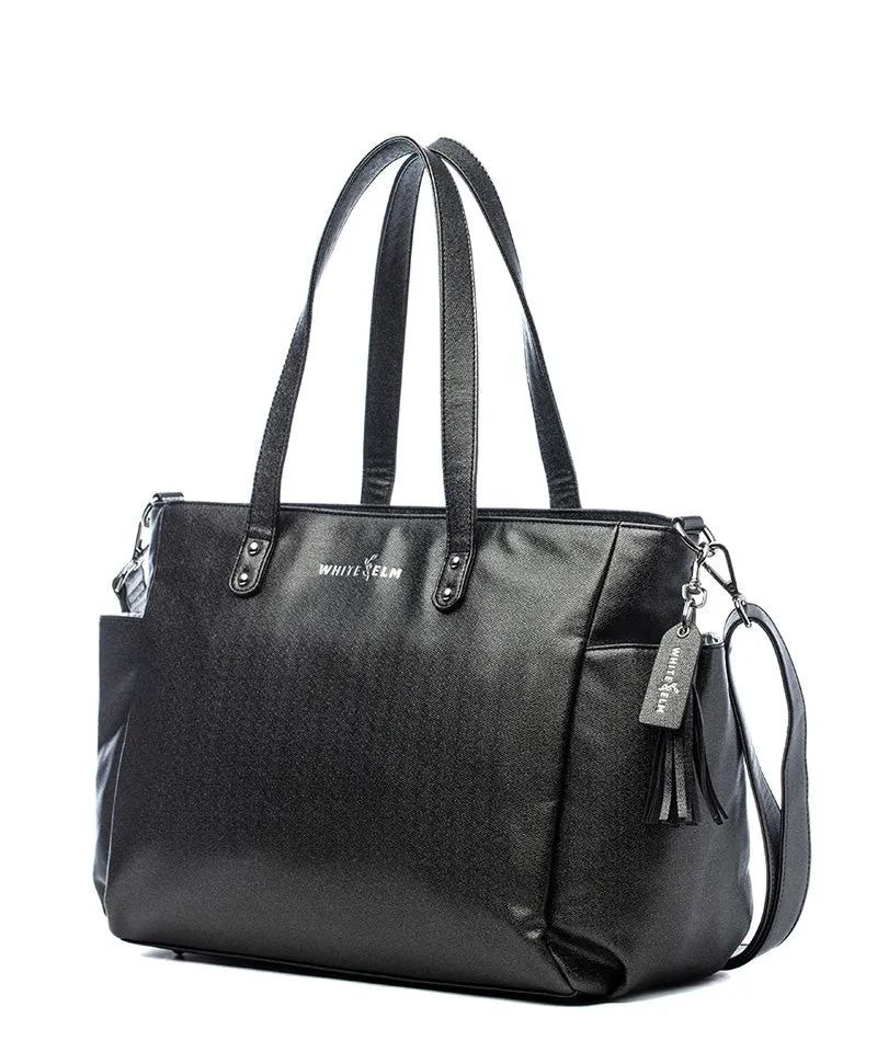 Aquila Tote Bag - Black Sparkle