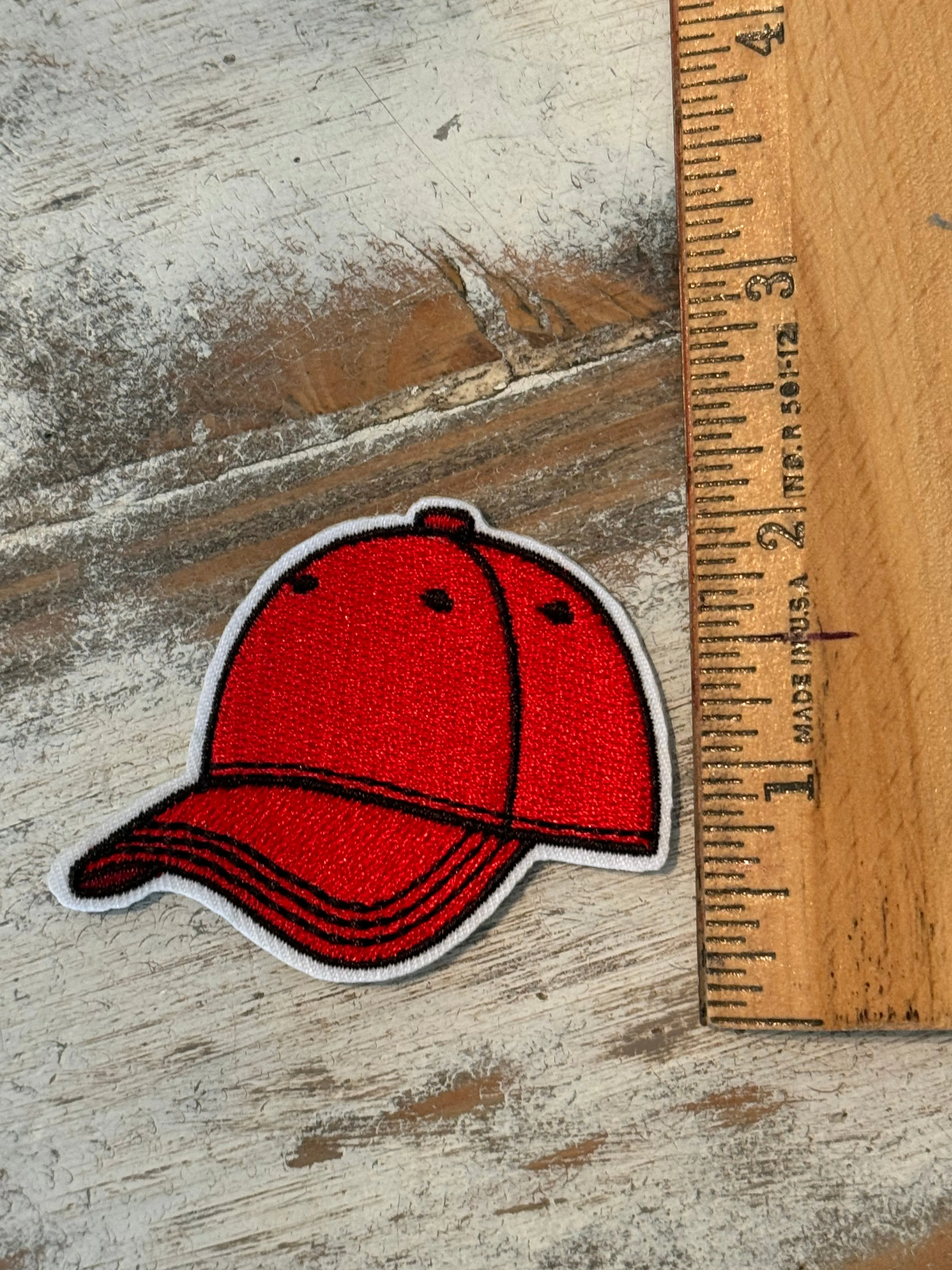 Baseball Hat Iron On Patch