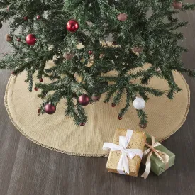 Burlap Natural Tree Skirt 36"