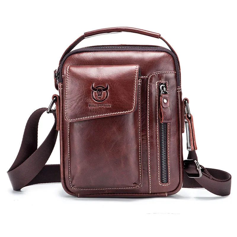 Calceus Captain Gary - Business Leather Crossbody Bag