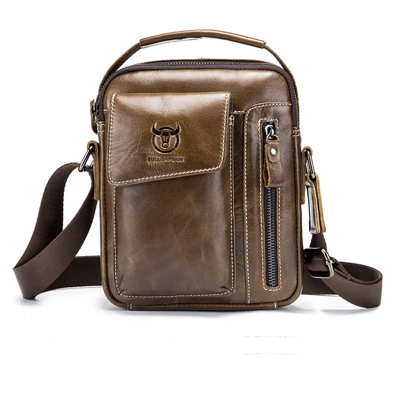 Calceus Captain Gary - Business Leather Crossbody Bag