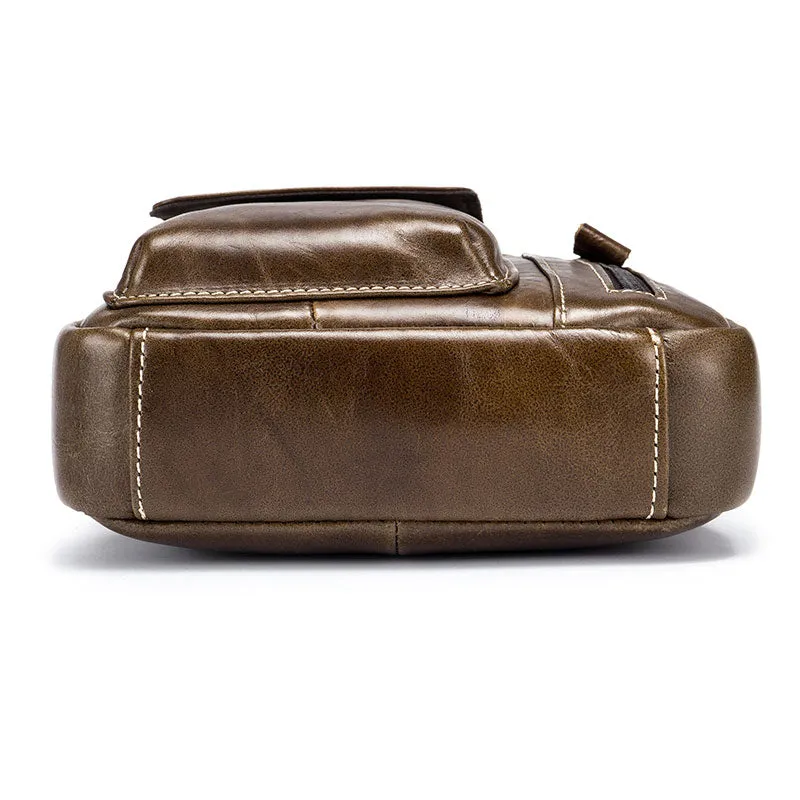 Calceus Captain Gary - Business Leather Crossbody Bag