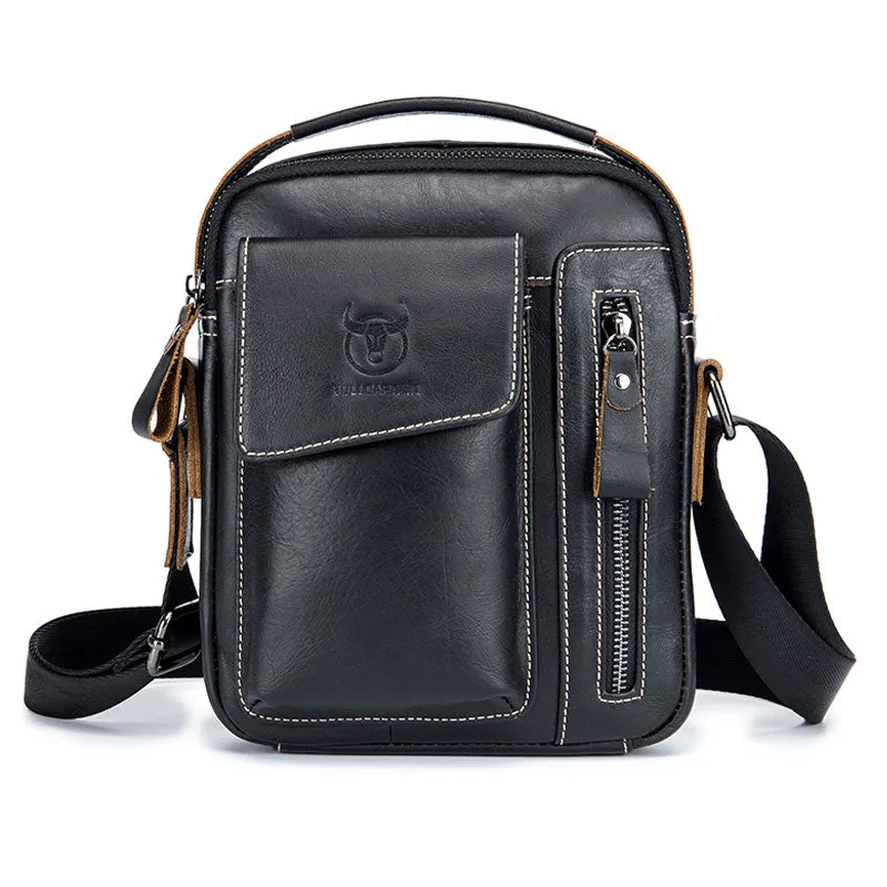 Calceus Captain Gary - Business Leather Crossbody Bag