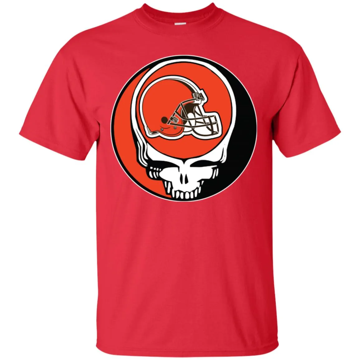 Cleveland Browns Grateful Dead Steal Your Face Football Nfl Shirts