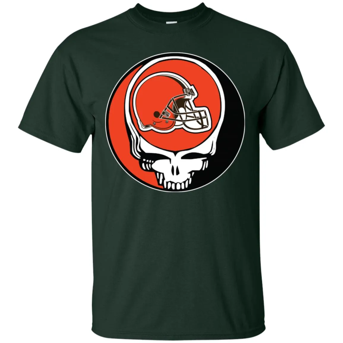 Cleveland Browns Grateful Dead Steal Your Face Football Nfl Shirts