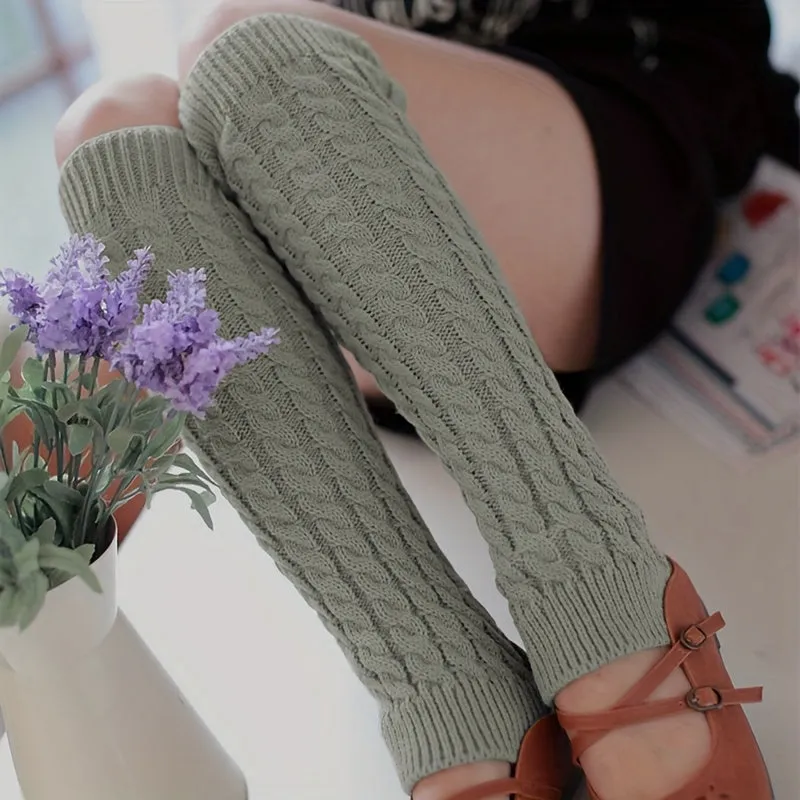 Cozy Winter Leg Warmers Stylish  Warmth in One