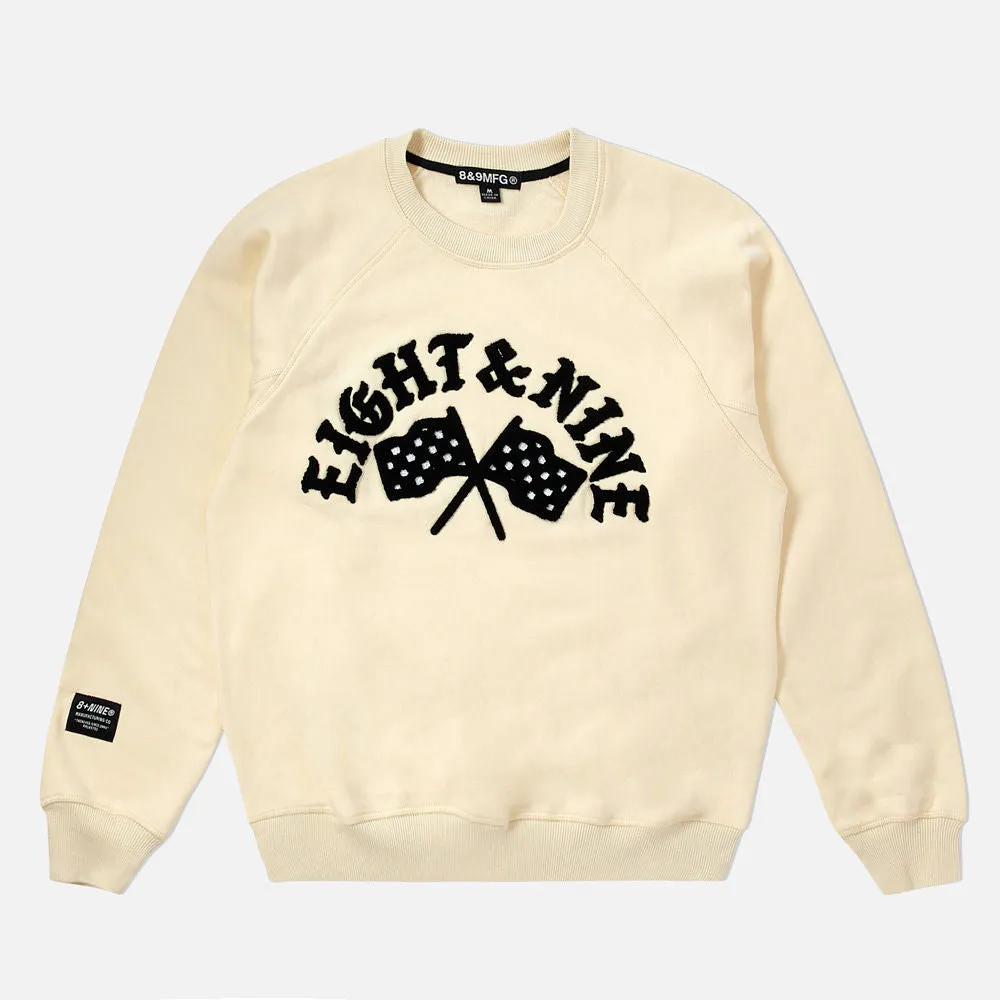 Flash Crewneck Sweatshirt Tan