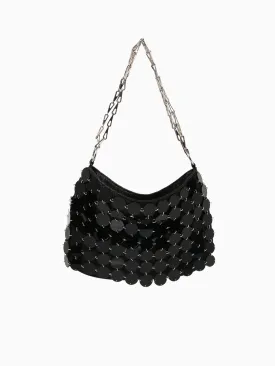 Glam Shoulder Bag Black