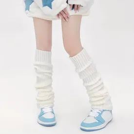 Harajuku Style Leg Warmers Vibrant Classic Knee Highs  Stockings