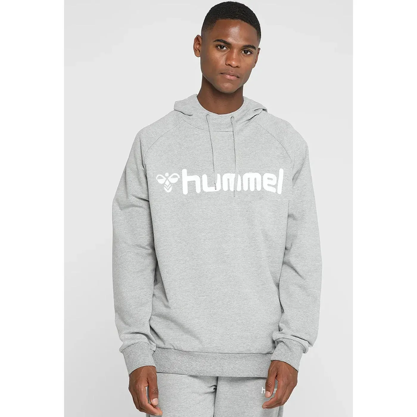 HML Light Grey Mens Hoodie