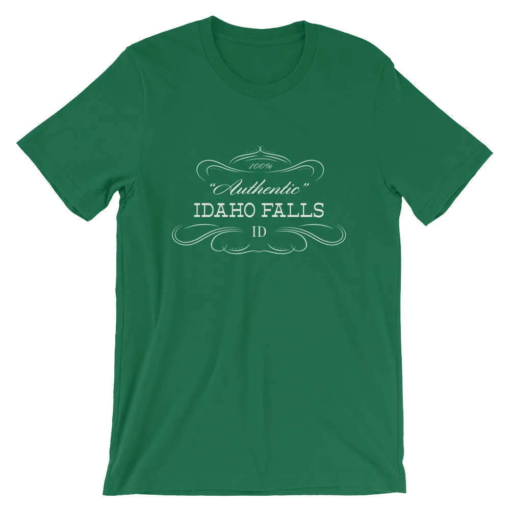 Idaho - Idaho Falls ID - Short-Sleeve Unisex T-Shirt - "Authentic"