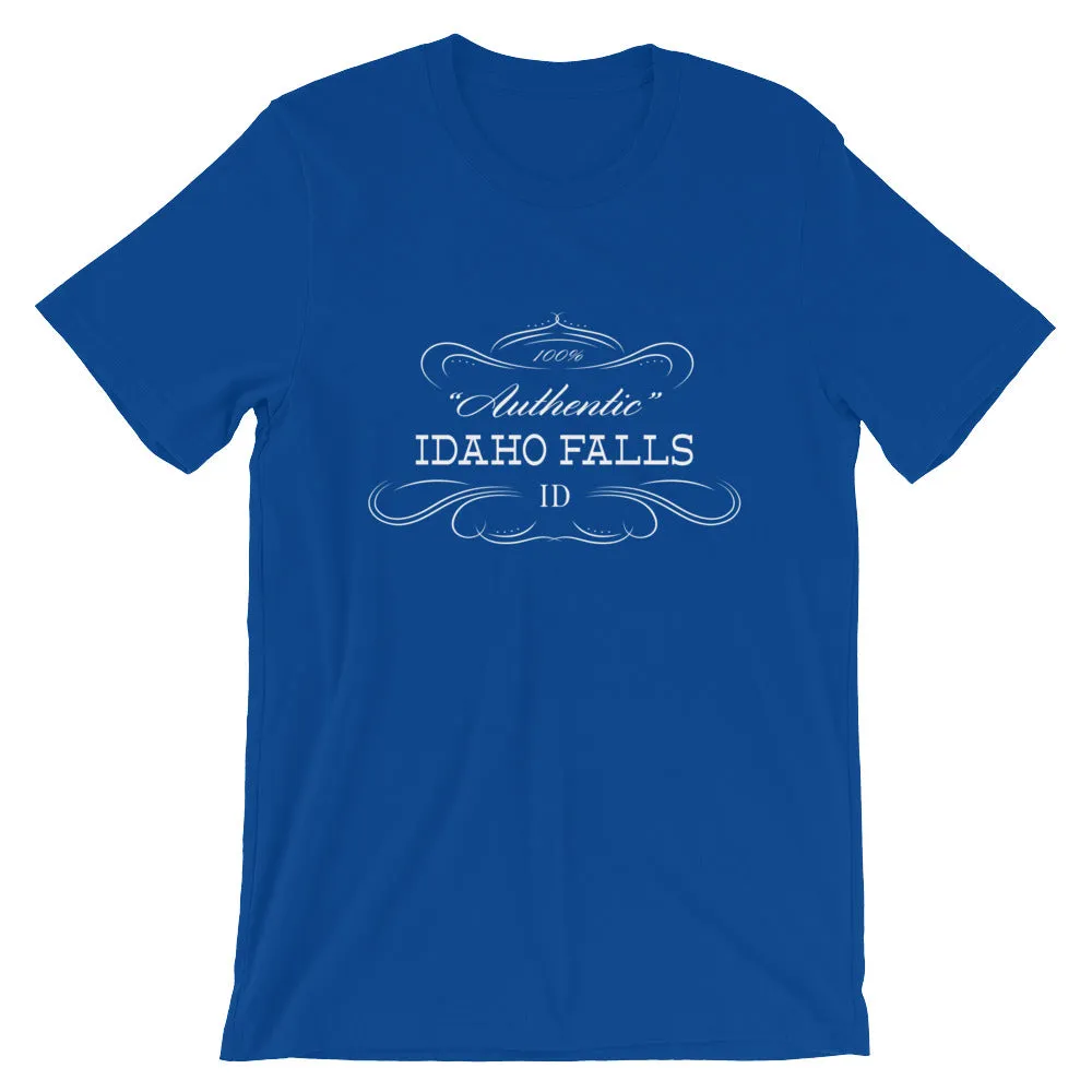 Idaho - Idaho Falls ID - Short-Sleeve Unisex T-Shirt - "Authentic"