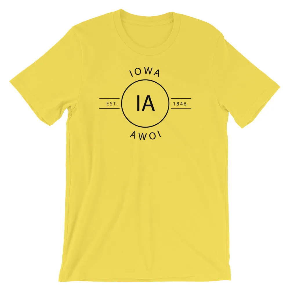 Iowa - Short-Sleeve Unisex T-Shirt - Reflections