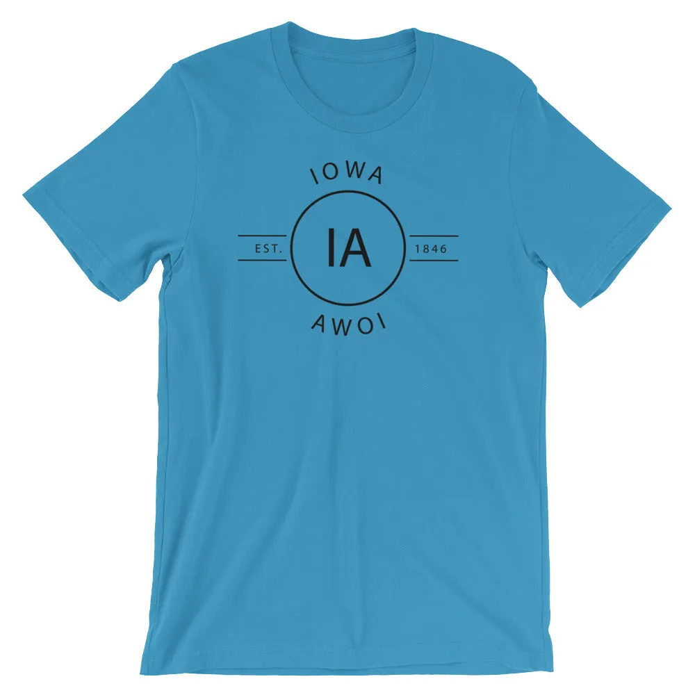 Iowa - Short-Sleeve Unisex T-Shirt - Reflections