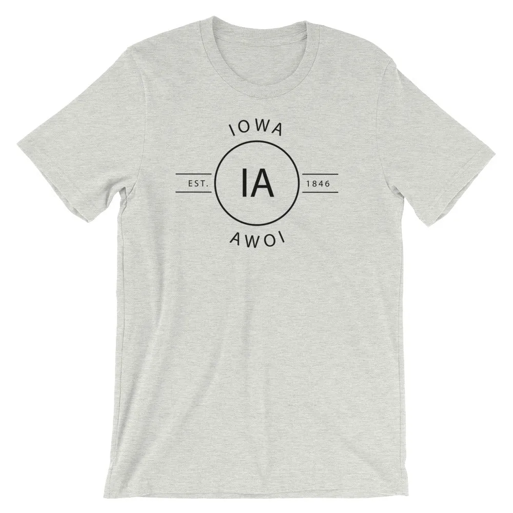 Iowa - Short-Sleeve Unisex T-Shirt - Reflections