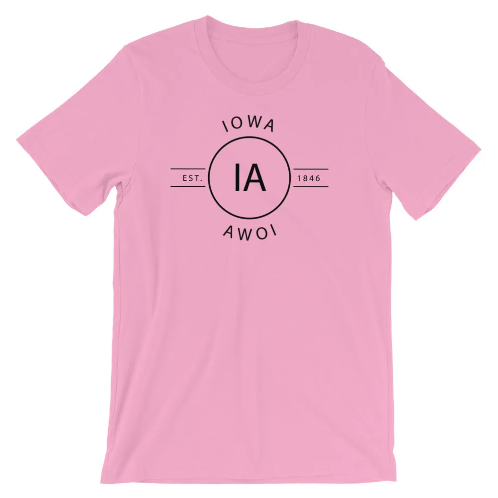 Iowa - Short-Sleeve Unisex T-Shirt - Reflections