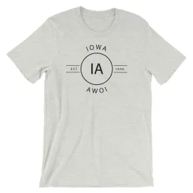 Iowa - Short-Sleeve Unisex T-Shirt - Reflections