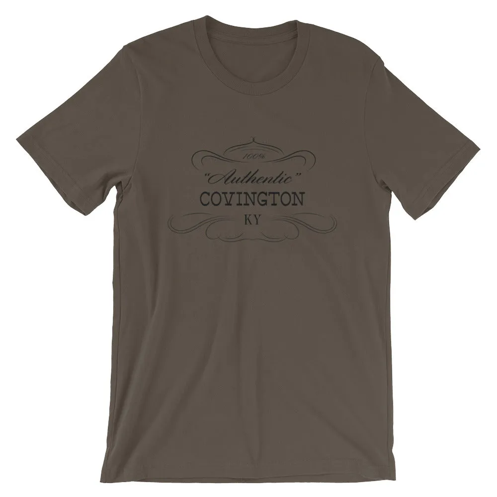 Kentucky - Covington KY - Short-Sleeve Unisex T-Shirt - "Authentic"