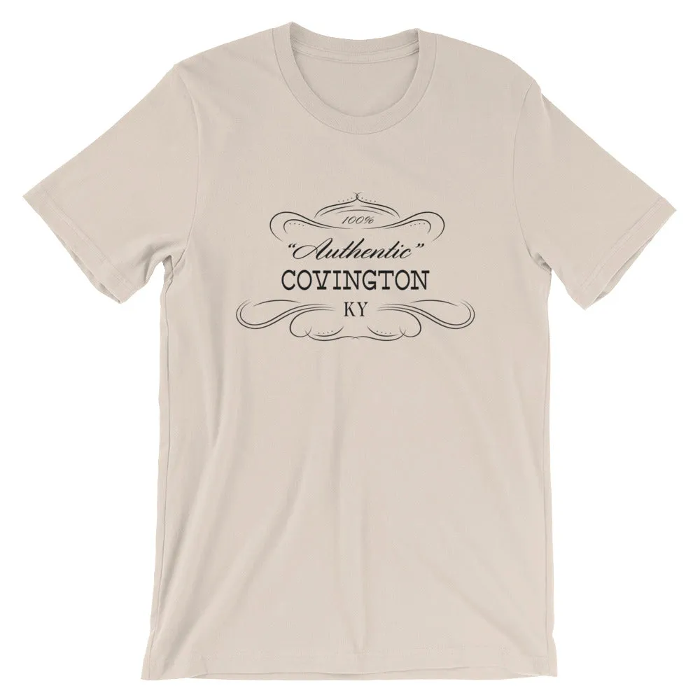 Kentucky - Covington KY - Short-Sleeve Unisex T-Shirt - "Authentic"