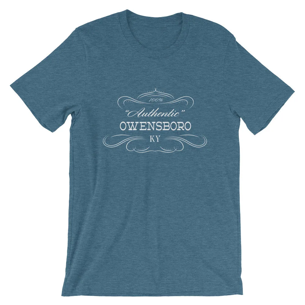 Kentucky - Owensboro KY - Short-Sleeve Unisex T-Shirt - "Authentic"