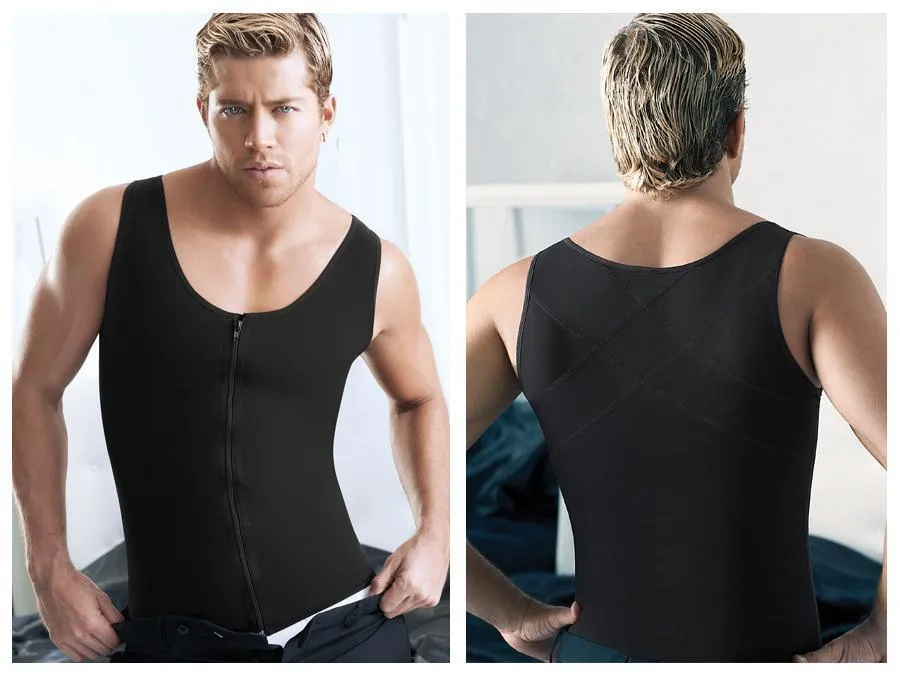 Latex Men Girdle Body Shaper