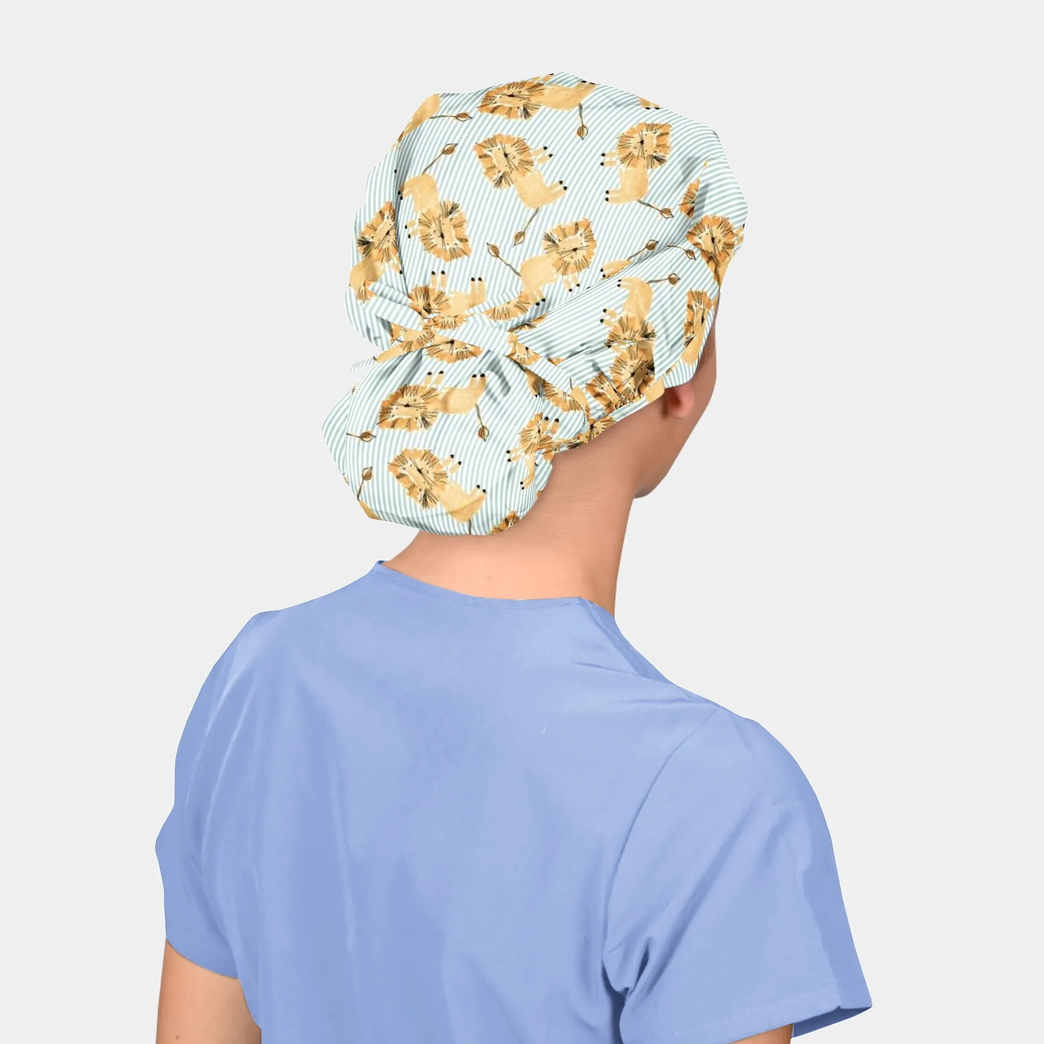 Leo The Lion - Poppy Scrub Caps