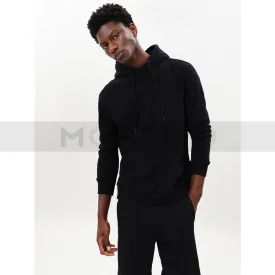 LFT Black Basic Hoodie