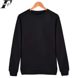 LUCKYFRIDAYF solid color hoodies Fashion Cotton Men/women Long Sleeve Hip Hop Hoodies Street WearHarajuku Sweatshirt XXXXL bts