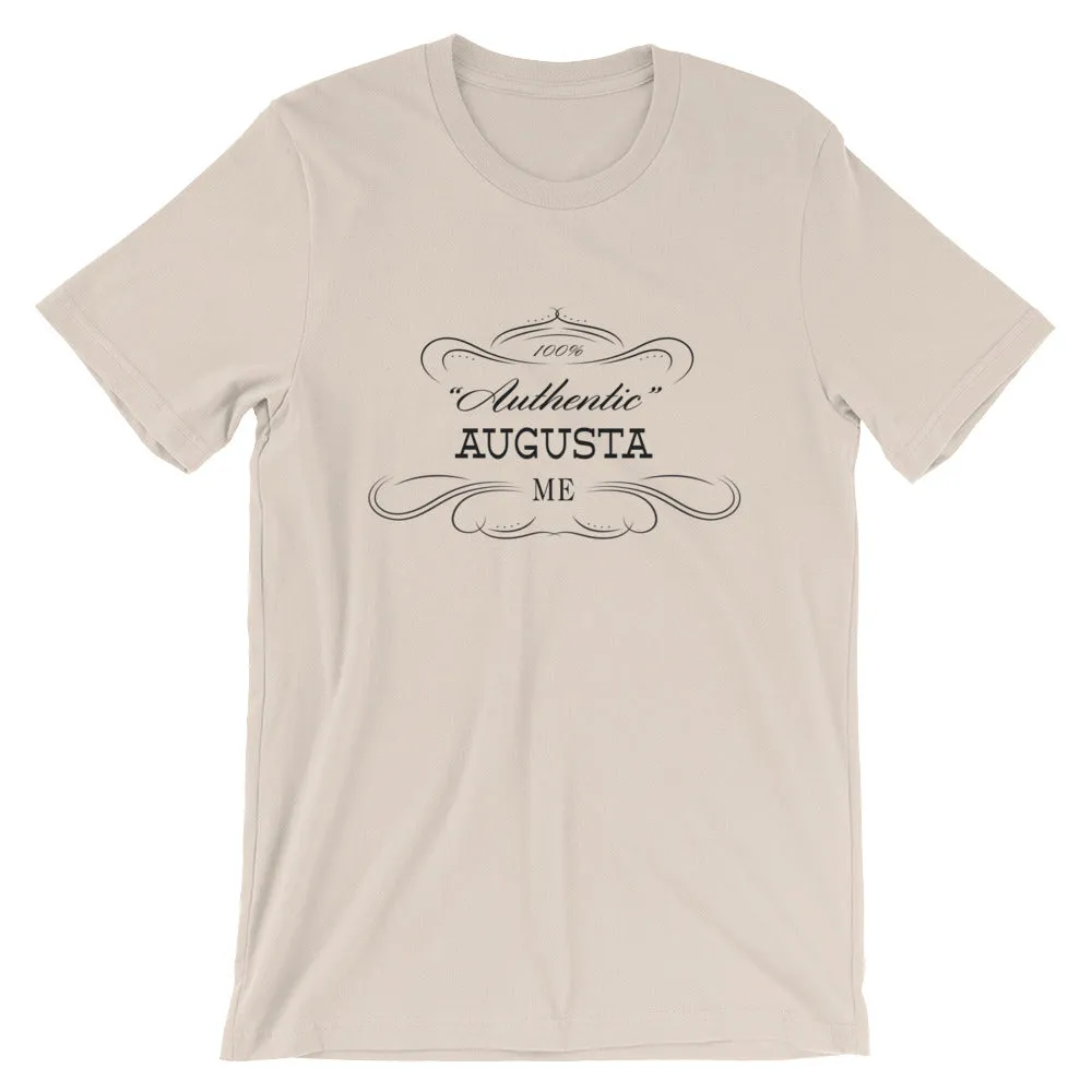 Maine - Augusta ME - Short-Sleeve Unisex T-Shirt - "Authentic"