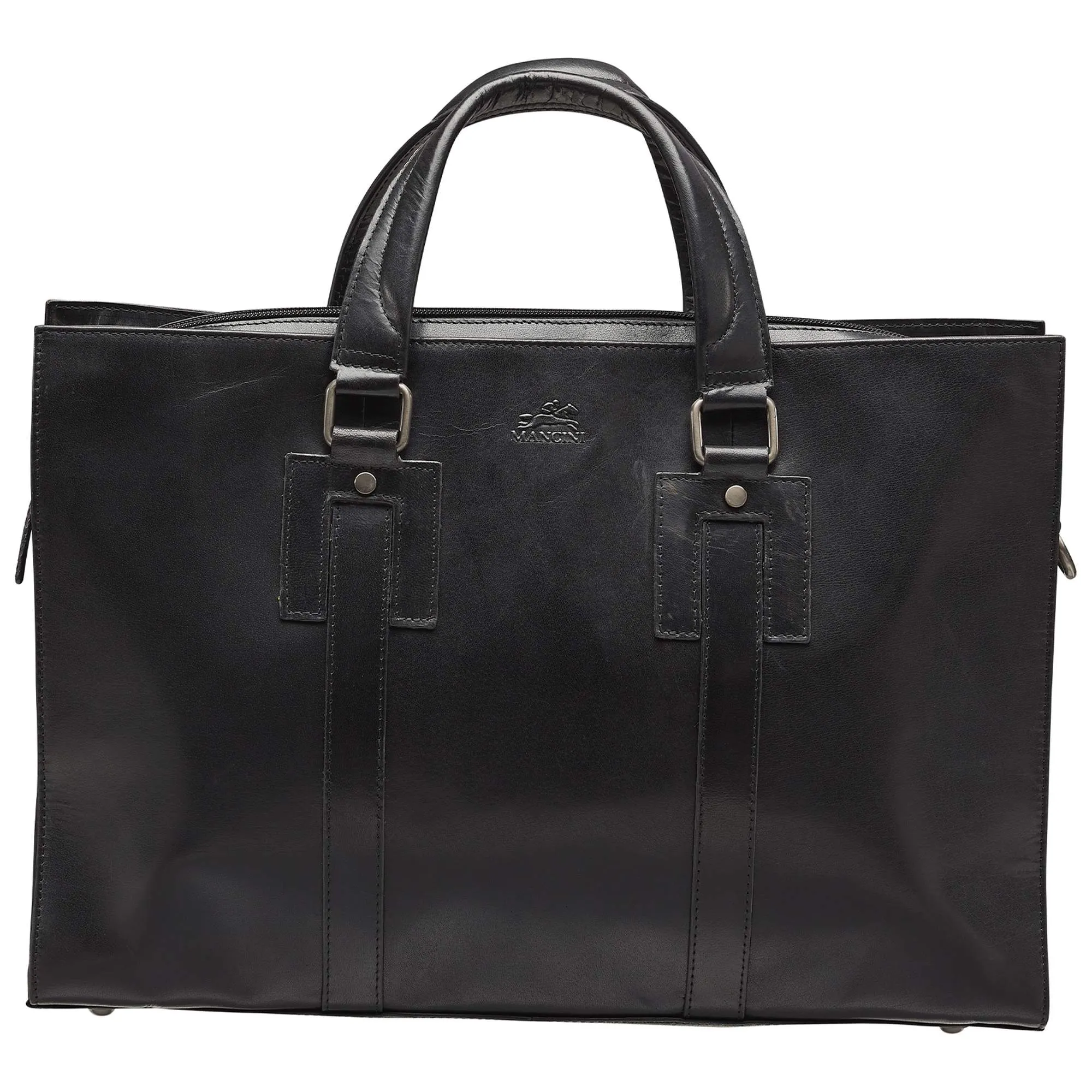 Mancini Leather Buffalo Collection Tote for 14” laptop