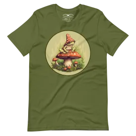 Men's Frog On A Mushroom Graphic T-shirt