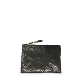 Metallic Cobra Bronze Small Pouch