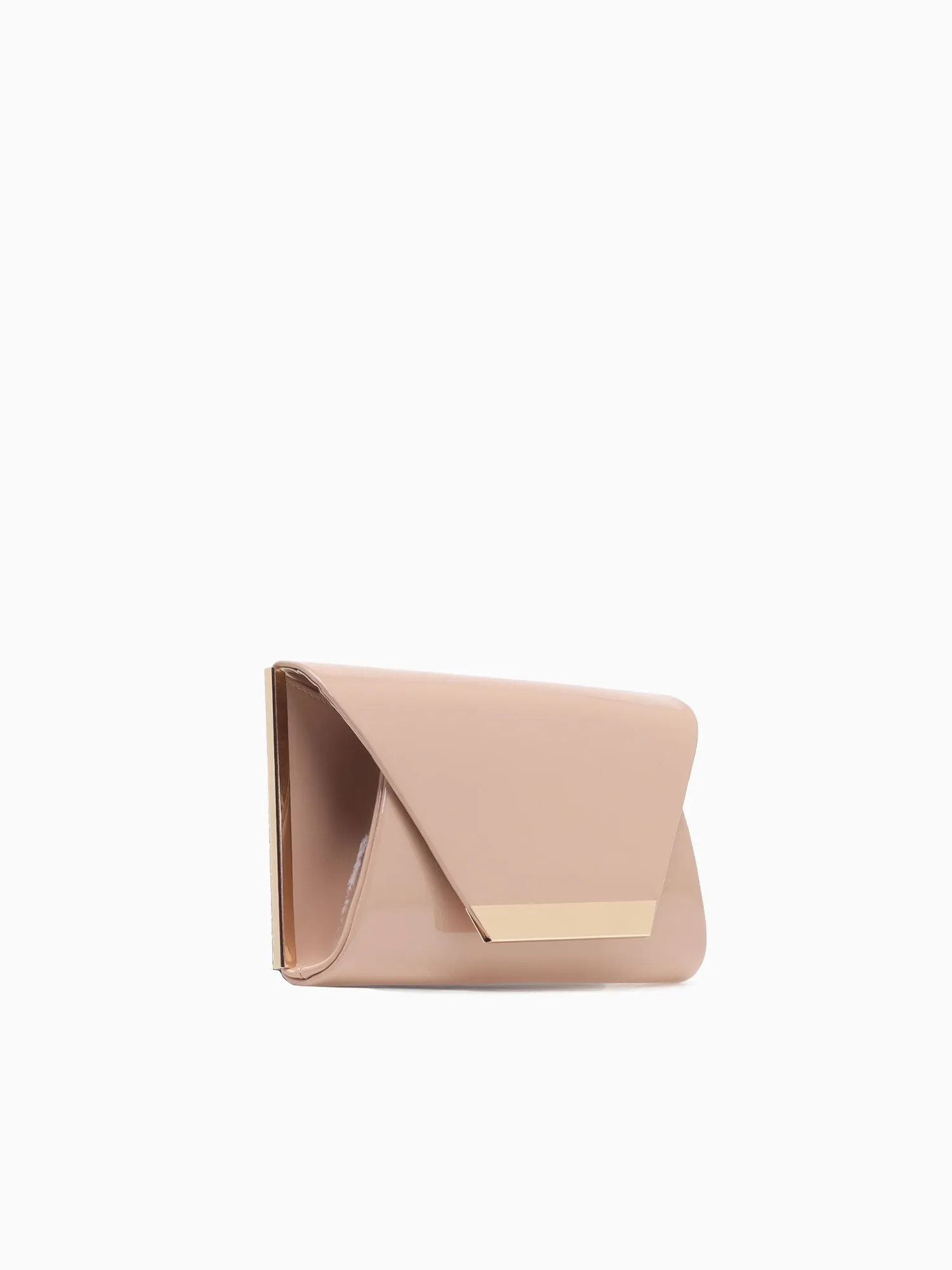 Metallic Envelope Nude Pat