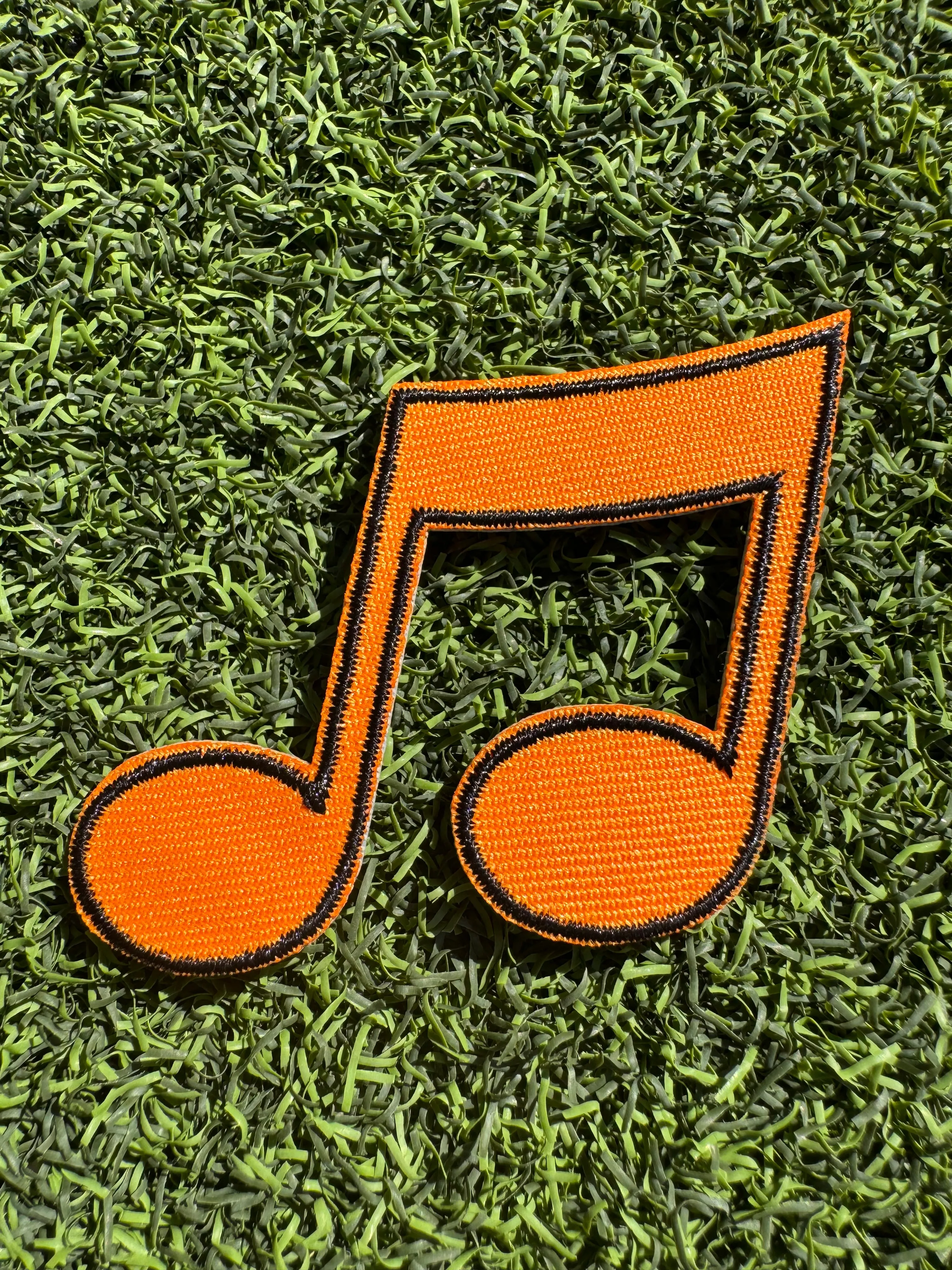 Music Note Iron On Patches