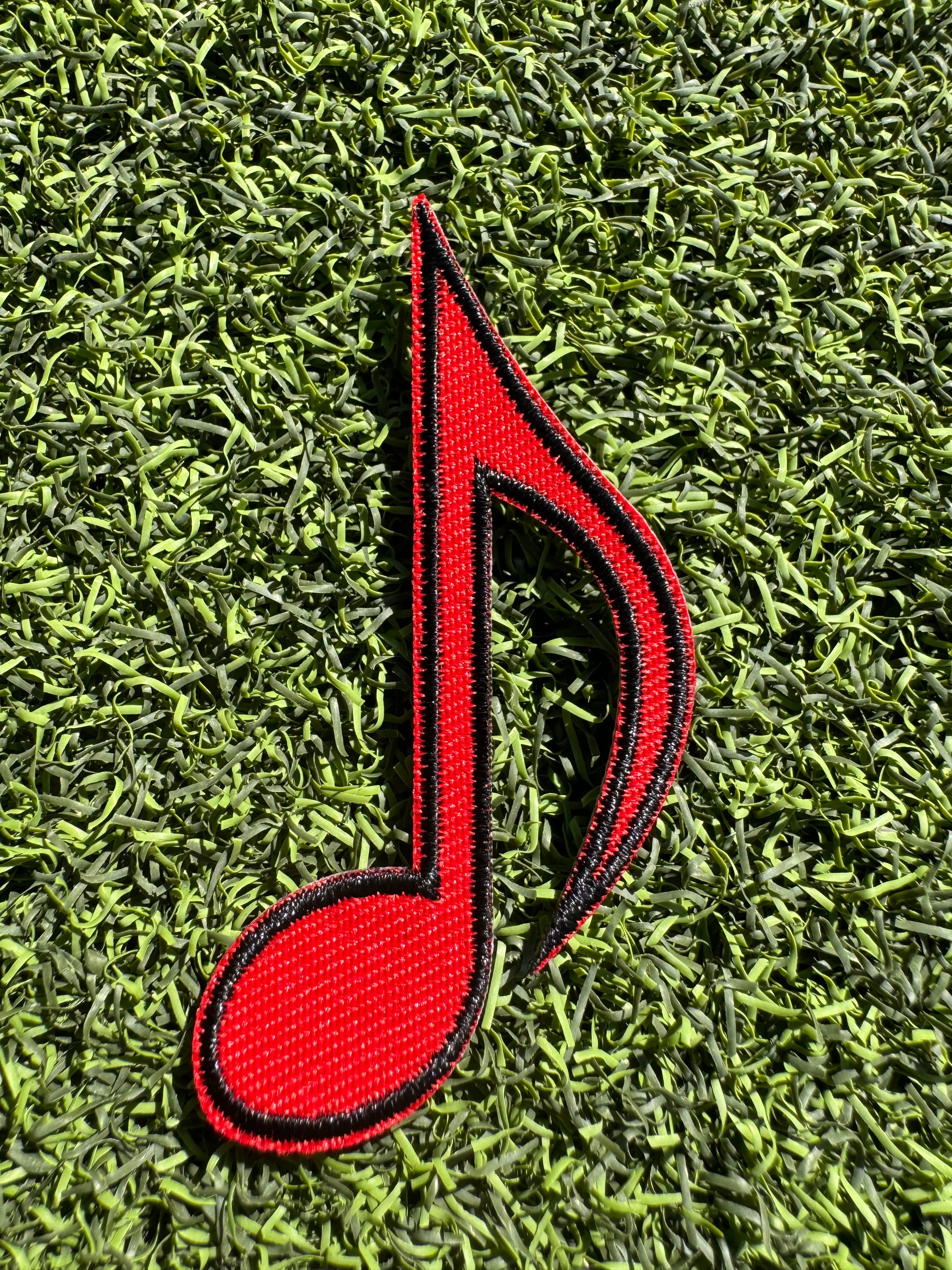 Music Note Iron On Patches