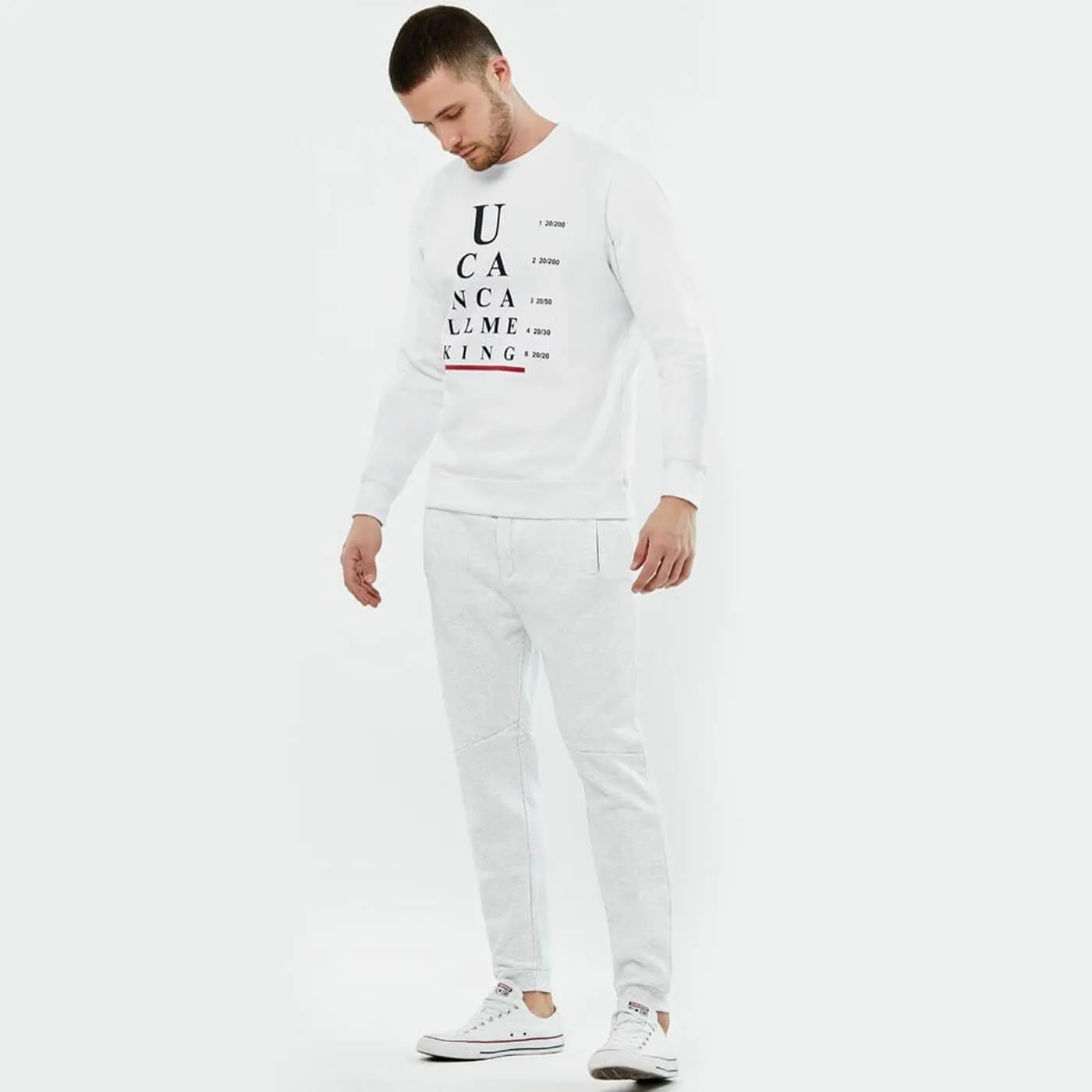 Next & Co White Sweatshirt