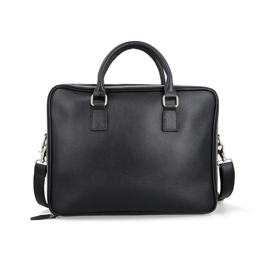 Norde Black Laptop Briefcase