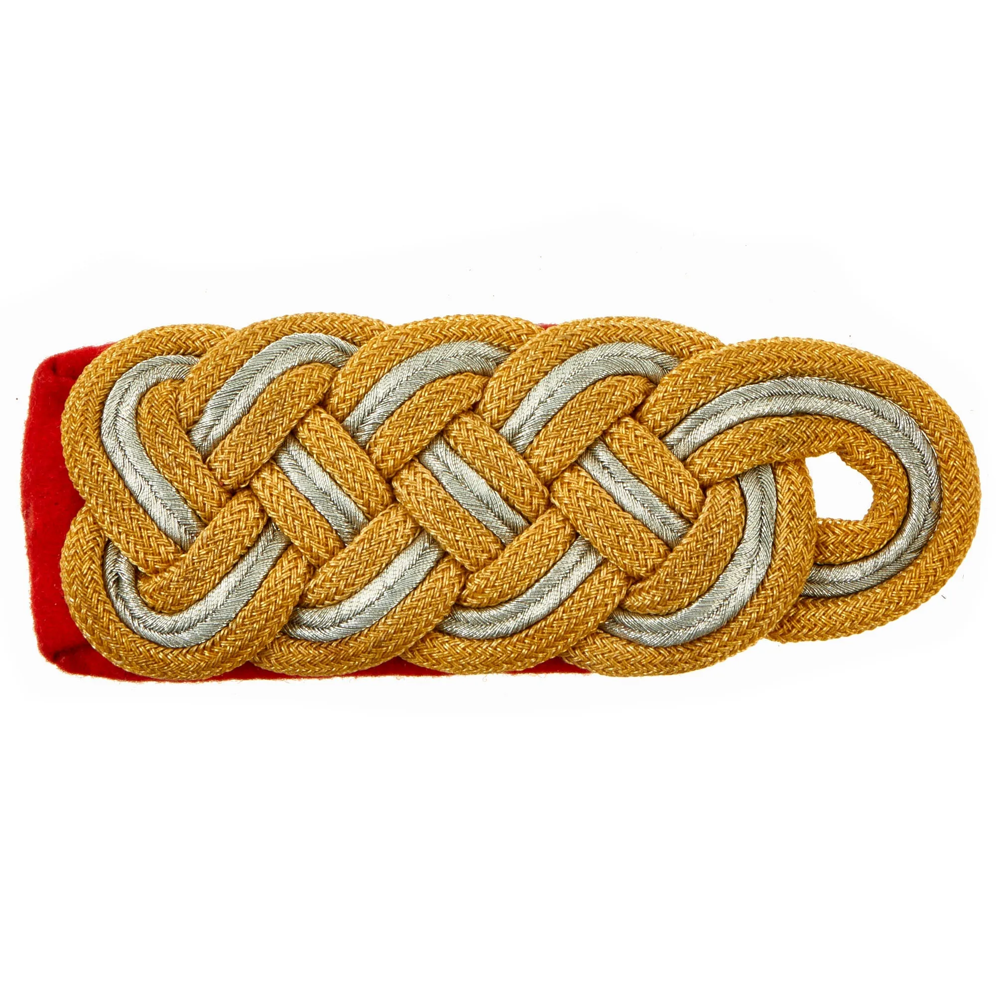 Original German WWII Heer Army Brigadier General Shoulder Board - Generalmajor Schulterstücke