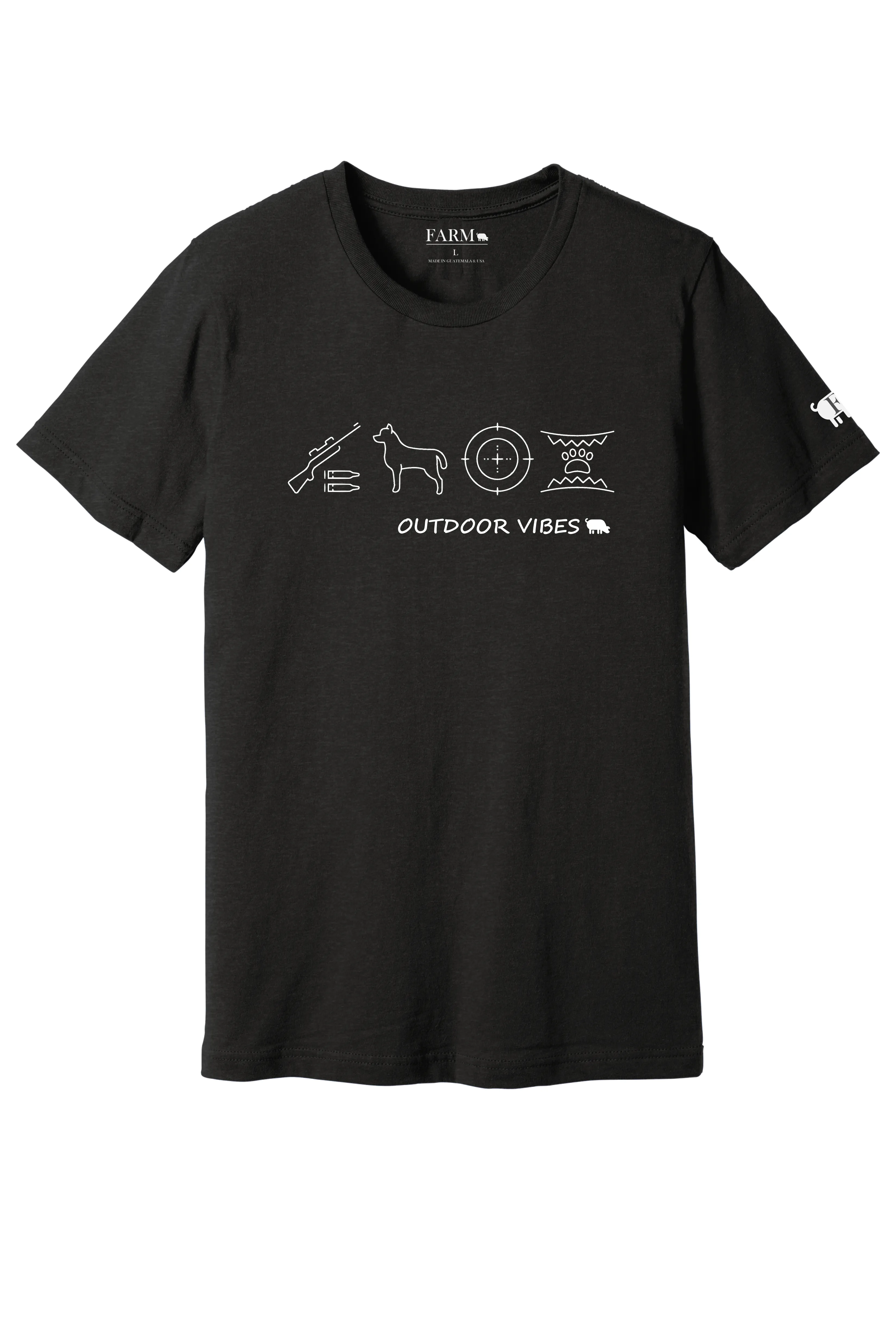 Outdoor Vibes Hunting T-Shirt Adult - Collection by Farm Brand