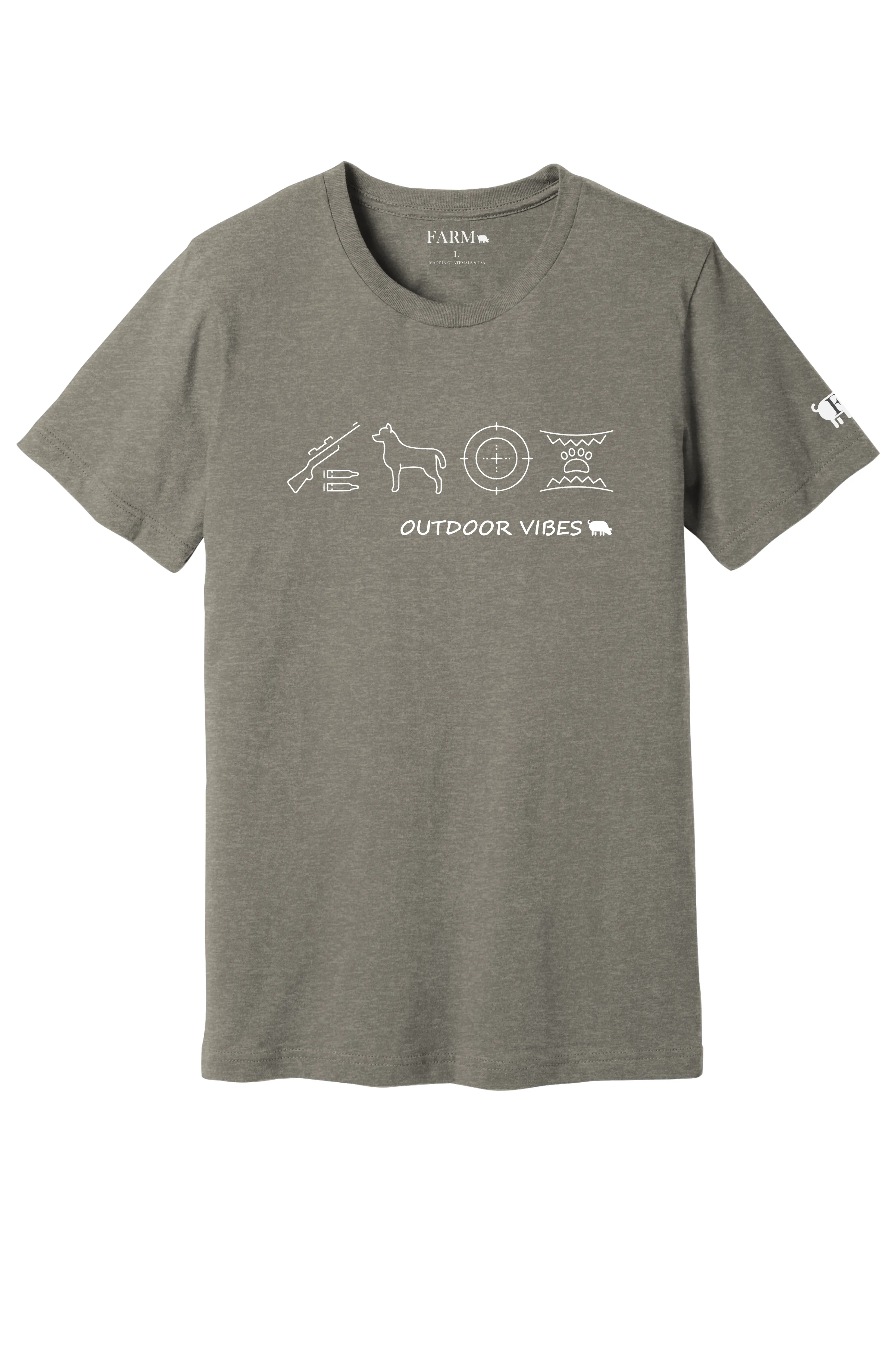 Outdoor Vibes Hunting T-Shirt Adult - Collection by Farm Brand