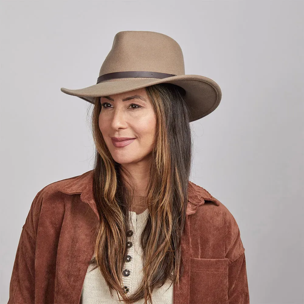 Pathfinder | Womens Wool Felt Outback Hat