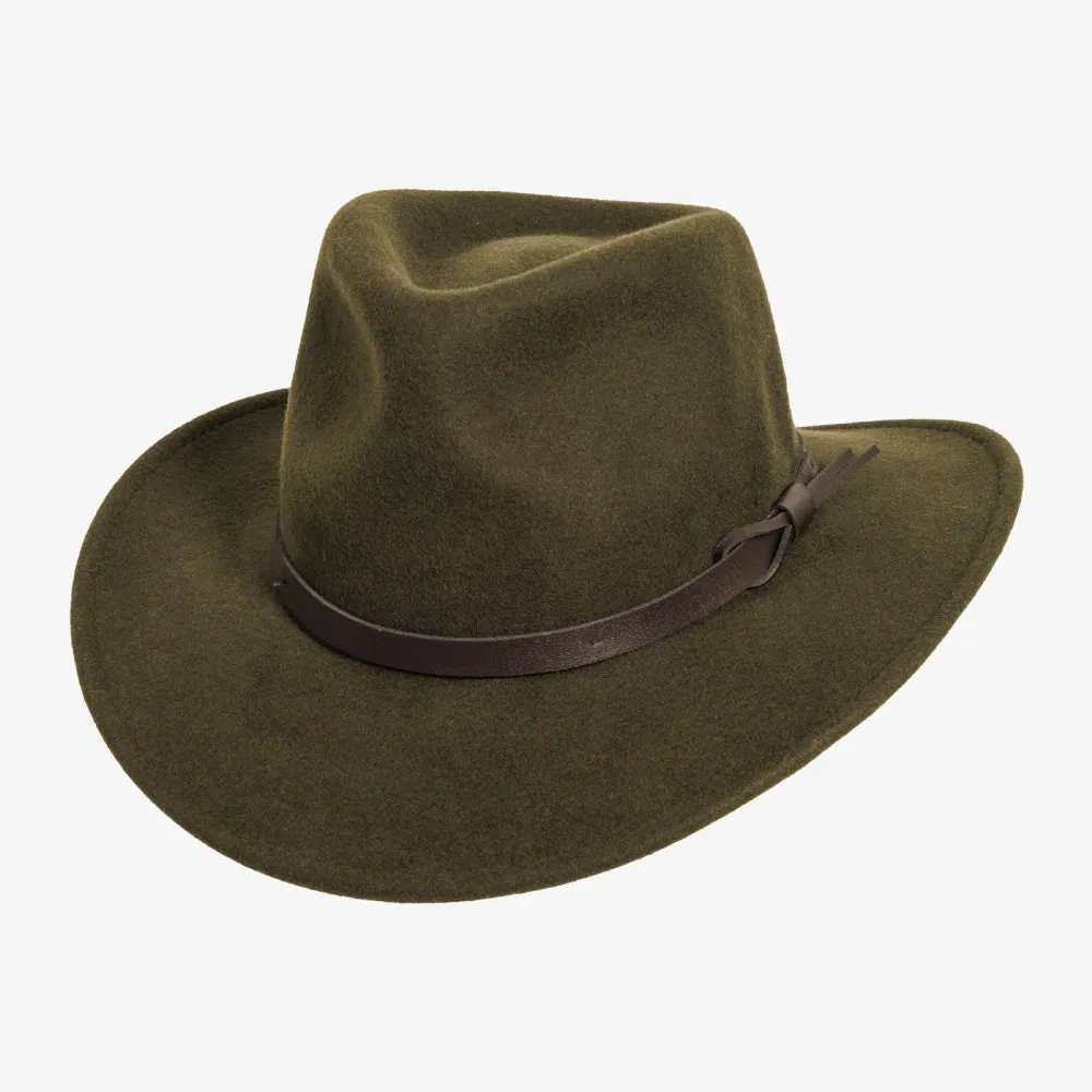 Pathfinder | Womens Wool Felt Outback Hat