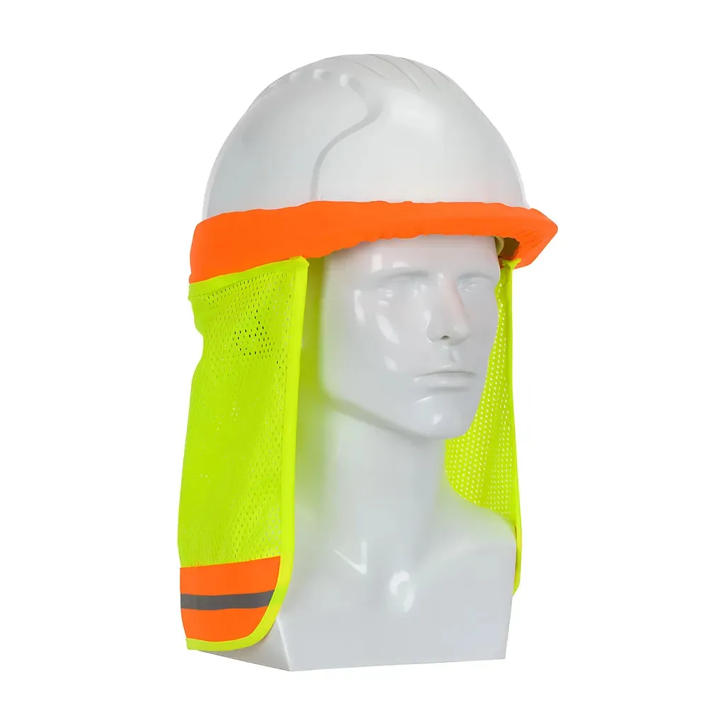 PIP 396-700FR-YEL FR Treated Hi-Vis Hard Hat Neck Shade