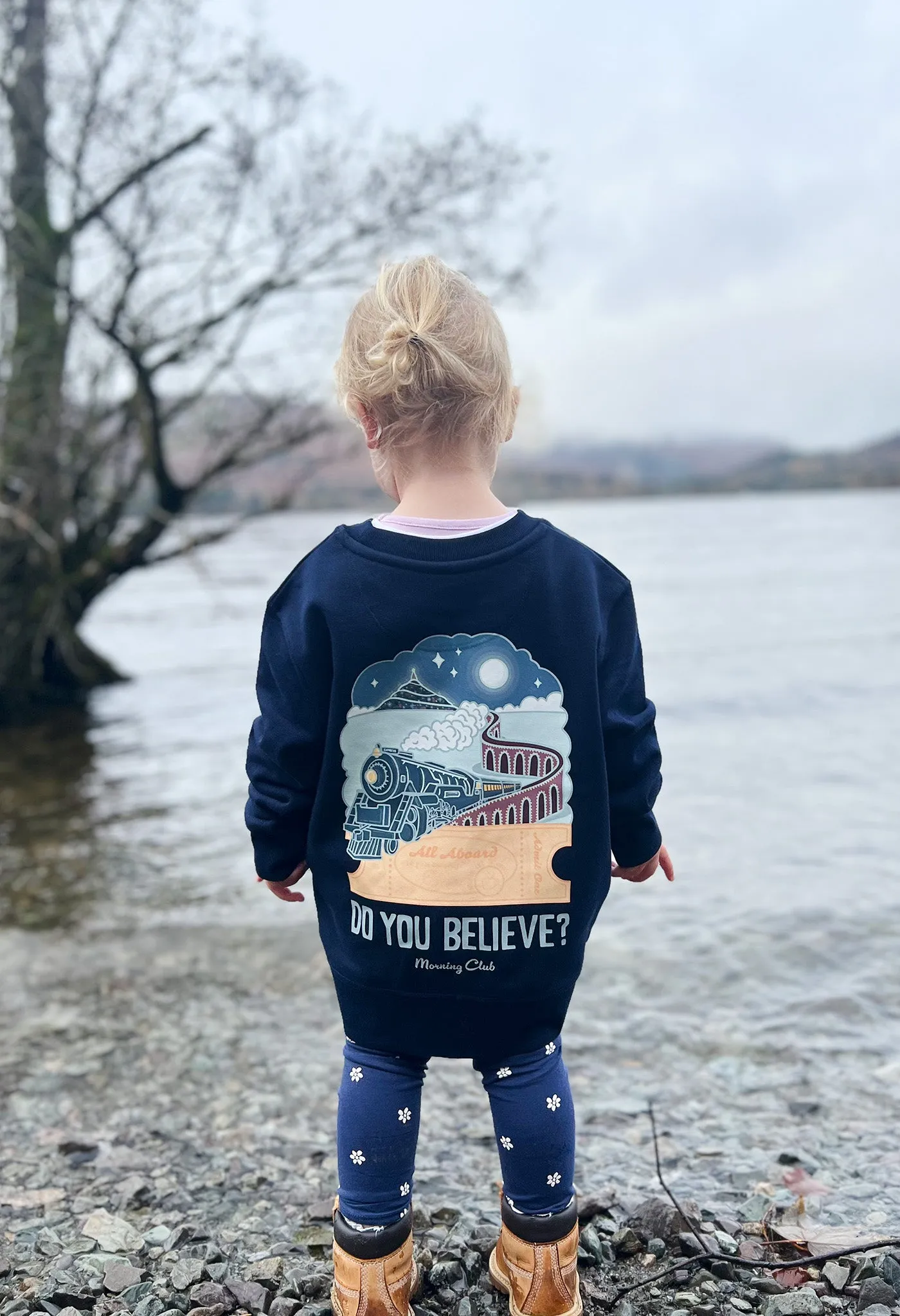 Polar Train Organic Cotton Childrens Sweatshirt