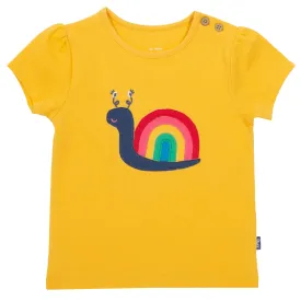 Rainbow snail t-shirt