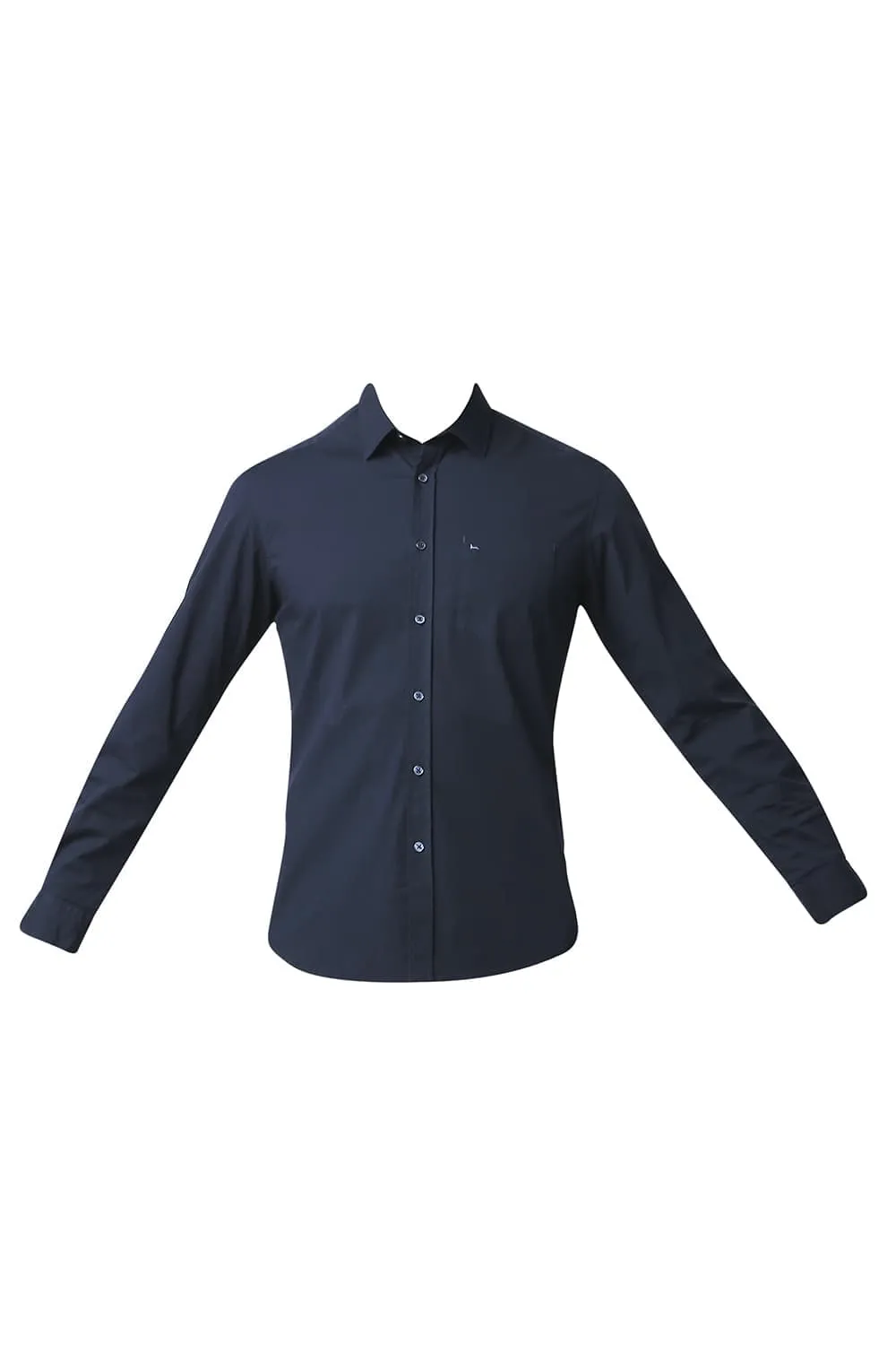 Slim Fit Cotton Poplin Stretch Shirt