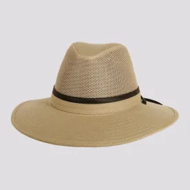 Smokey | Mens Nylon Outback Sun Hat with Mesh Sides